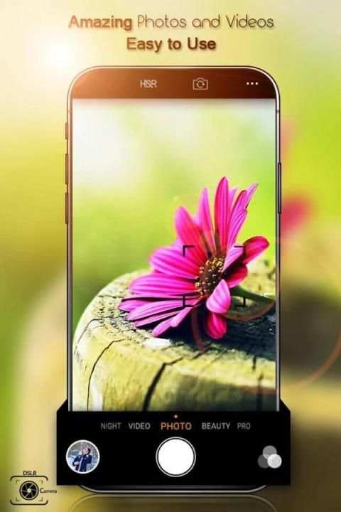 HD DSLR Camera : Blur Camera screenshot 5