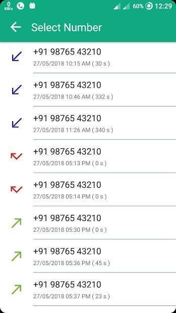 WhatsMe Quick - Send Direct WA Message screenshot 2