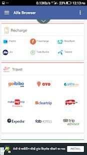 Alfa Browser screenshot 4