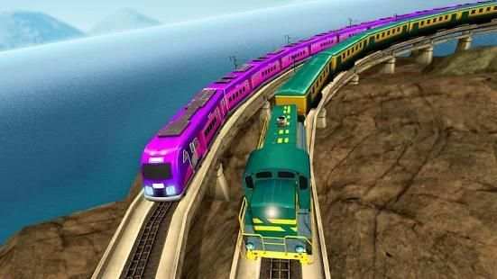 Indian Train Racing 2018 स्क्रीनशॉट 1
