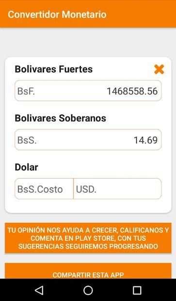 Calculadora Soberana - Convertidor screenshot 1