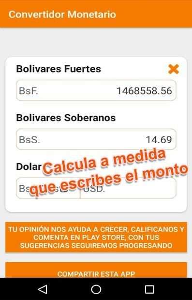 Calculadora Soberana - Convertidor screenshot 5