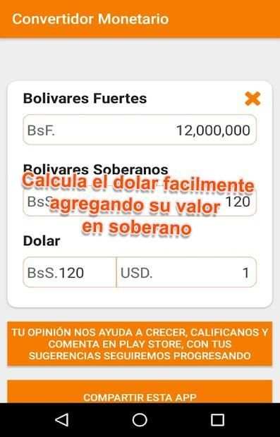 Calculadora Soberana - Convertidor screenshot 4