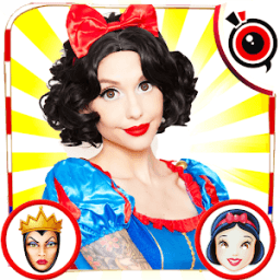 Snow White Photo Stickers icon