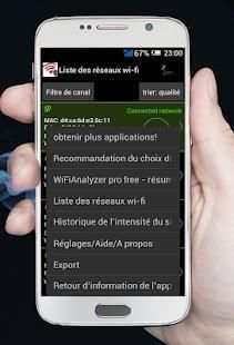 WiFiAnalyzer pro 4 تصوير الشاشة