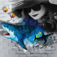 Shark Photo Frame Editor