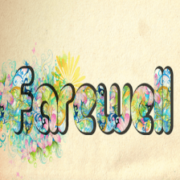 farewell आइकन