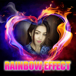 ikon Rainbow Fire Photo Frame