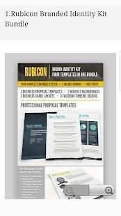 Graphic Design Project Proposal Template screenshot 3