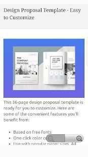 Graphic Design Project Proposal Template screenshot 2