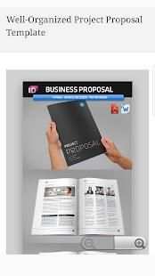 Graphic Design Project Proposal Template screenshot 1