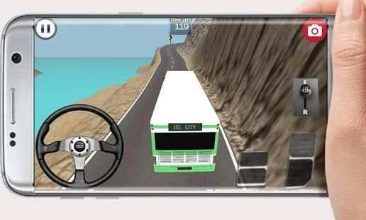 Bus Simulator 3D - Hill Climb स्क्रीनशॉट 1