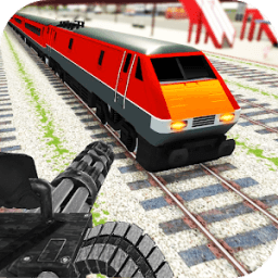 Train Gunship Battle 3D: Bullet Gun Shooting Games icon