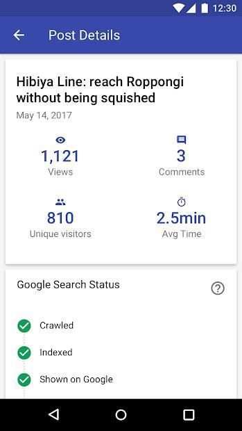 Blog Compass by Google स्क्रीनशॉट 5