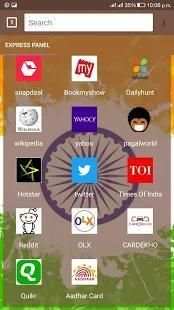 4G indian Browser screenshot 1