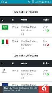 Sniper Bet - Tips free screenshot 1
