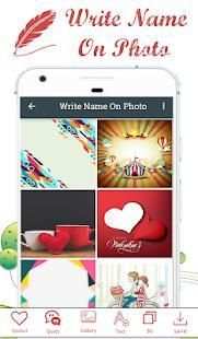 Write Name on Photo screenshot 4