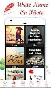 Write Name on Photo screenshot 2