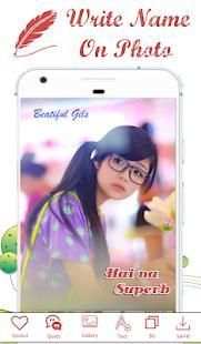 Write Name on Photo screenshot 1