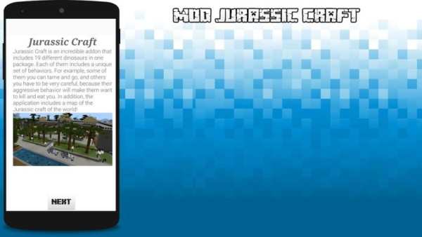 Mod Jurassic Craft for MCPE screenshot 4