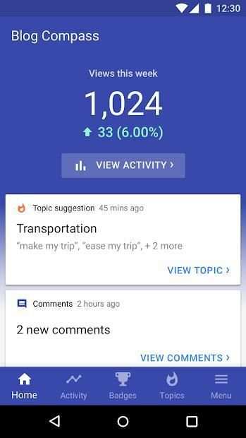 Blog Compass by Google स्क्रीनशॉट 1