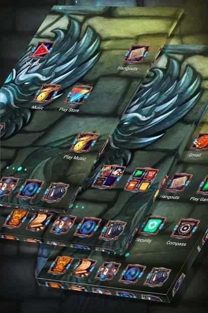 Magic Runes Launcher Theme screenshot 5