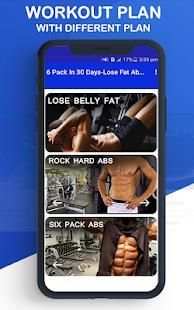 6 Packs In 30 Days - Lose Fat ABS Workout screenshot 8