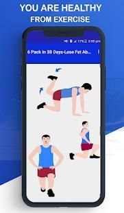 6 Packs In 30 Days - Lose Fat ABS Workout screenshot 1