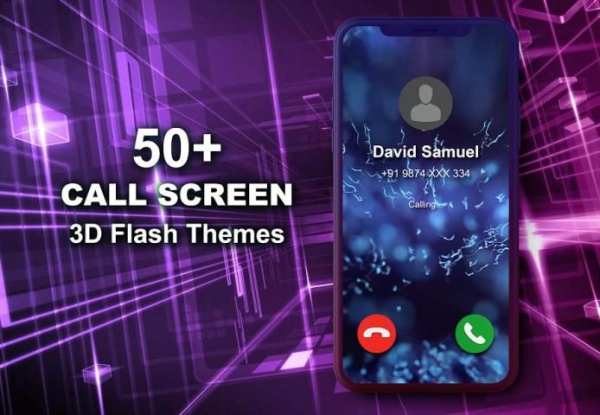 50+ Colour Phone Call Screen 3 تصوير الشاشة