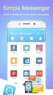 Simple Messenger स्क्रीनशॉट 1