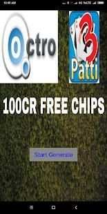 Teen Patti Free Chips 100cr (तीन पत्ती फ्री चिप्स) screenshot 3