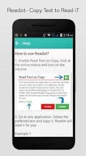 Readot - Copy Text to Read iT स्क्रीनशॉट 2