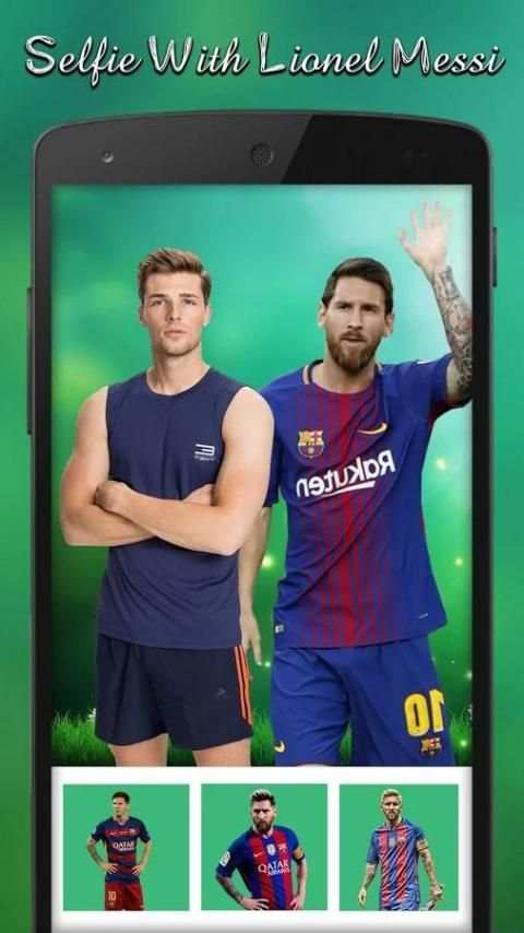 Lionel Messi Photo Editor स्क्रीनशॉट 1