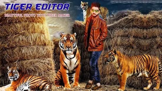 Tiger Photo Editor - Photo with Tiger screenshot 1