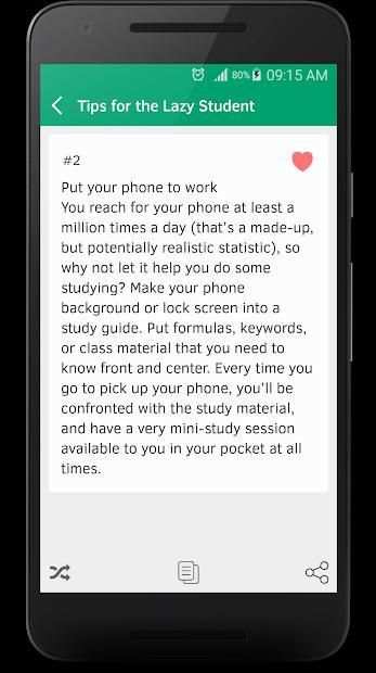 Study Tips скриншот 4
