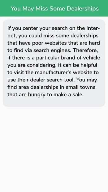 Car shops near me screenshot 1