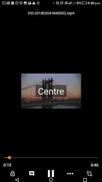 Ms video player स्क्रीनशॉट 4
