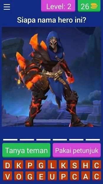 Tebak Nama Hero Mobile Legends screenshot 1
