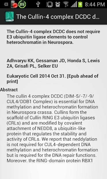 PubMed Search App screenshot 3