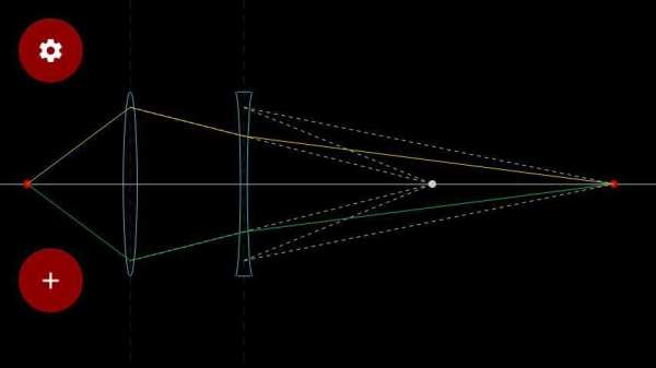 Ray Optics, Optics Physics, Ray Diagram Simulation screenshot 4