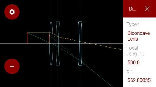 Ray Optics, Optics Physics, Ray Diagram Simulation screenshot 6