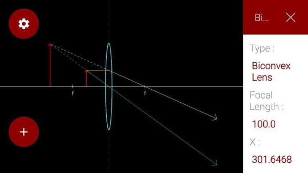 Ray Optics, Optics Physics, Ray Diagram Simulation screenshot 8