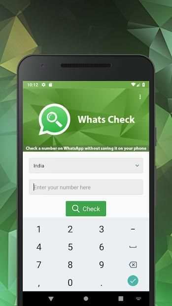 Whats Check - Direct Chat or Check WhatsApp number screenshot 1