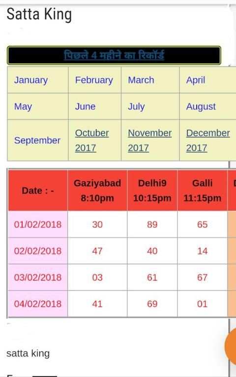 Satta king delhi9 screenshot 4