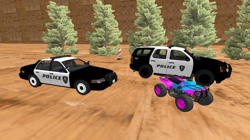 Quad Bike OffRoad Police Chase screenshot 3