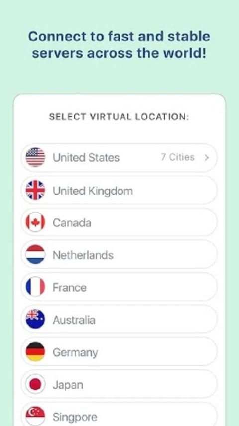 Free Betternet VPN Proxy screenshot 1
