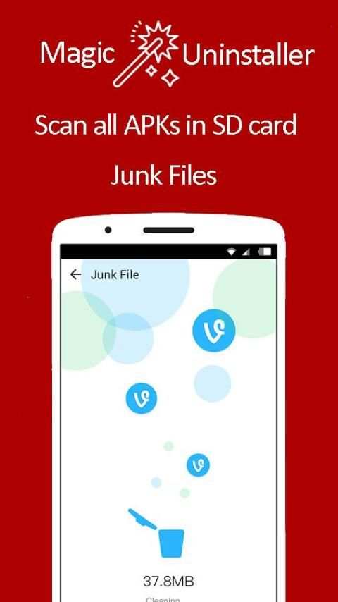 Magic uninstall apps (Remove & Clean) screenshot 3