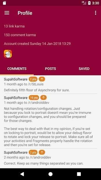 Phoenix: Reddit Browser स्क्रीनशॉट 3