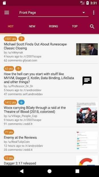Phoenix: Reddit Browser स्क्रीनशॉट 1