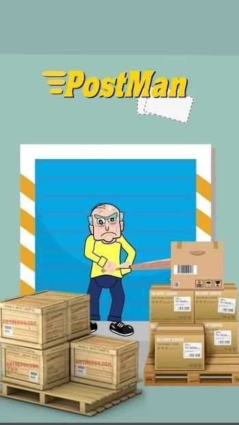Angry PostMan - (Versão BETA) स्क्रीनशॉट 2